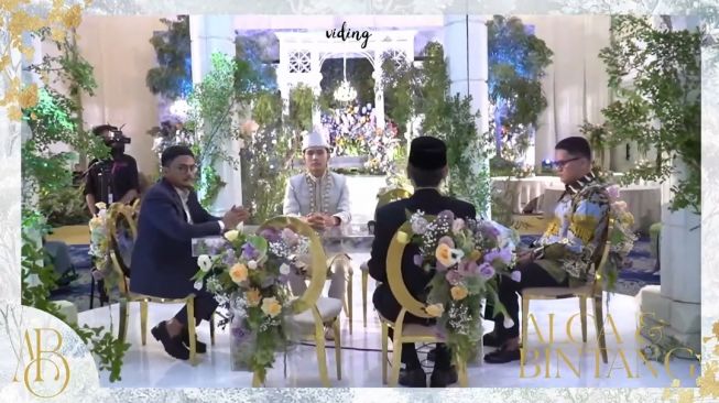 Momen Akad Nikah Bintang Emon (YouTube Bintang Emon)