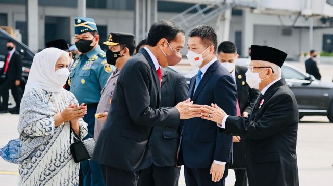Kunker ke LN Selama 3 Hari, Jokowi Minta Wapres Ma'ruf Jadi Presiden Sementara
