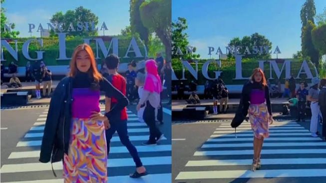 Heboh Video Semarang Fashion Week di Simpang Lima Tuai Kecaman Warganet: Gak Berfaedah!