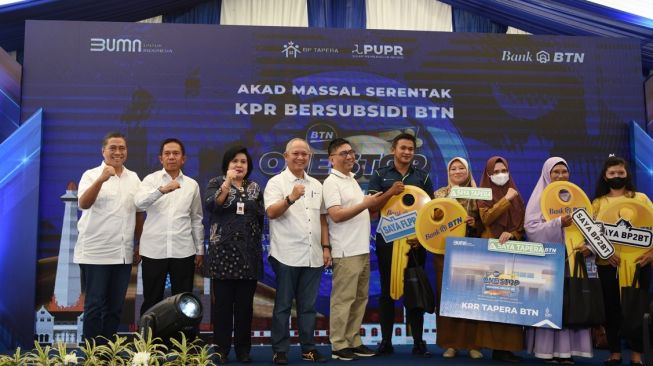 Akad Massal KPR Subsidi BTN. (Dok: BTN)