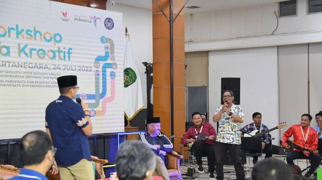 Cerita Pegiat Seni ke Sandiaga Uno yang Inginkan Kutai Kartanegara Miliki Festival Tahunan