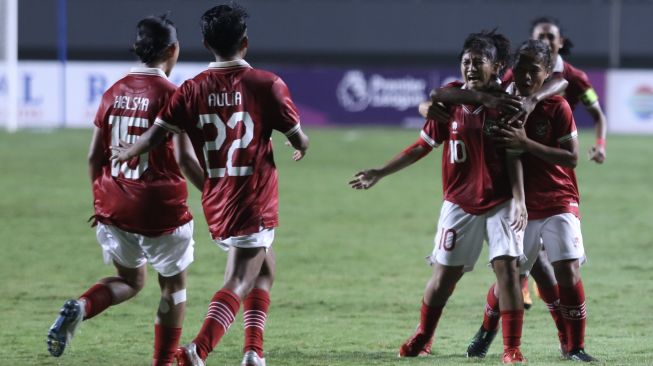 Timnas Putri Indonesia meraih kemenangan di Piala AFF Wanita U-18 2022. (Dok. PSSI)