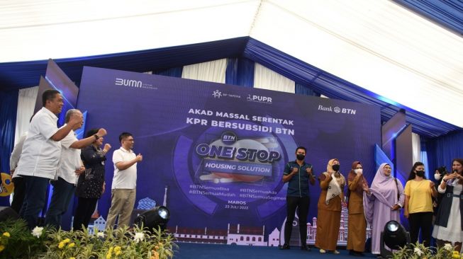 Akad Massal KPR Subsidi BTN. (Dok: BTN)