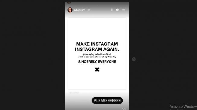 Kim Kardashian dan Kylie Jenner Kritik Instagram untuk Tidak Tiru Tiktok: Kembalikan Seperti Semula