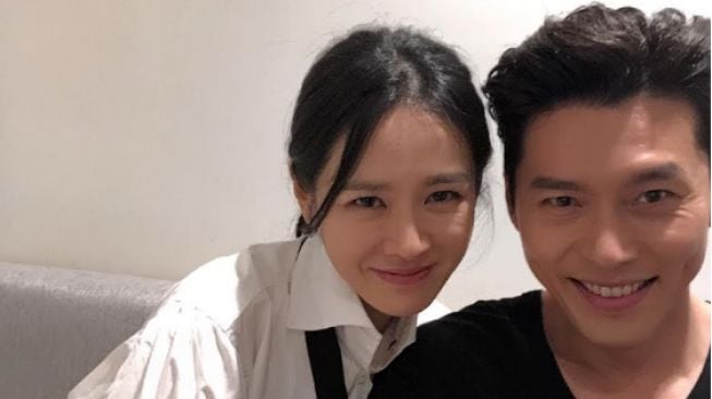 Son Ye Jin (kiri) dan Hyun Bin (kanan). (Instagram/ yejinhand)