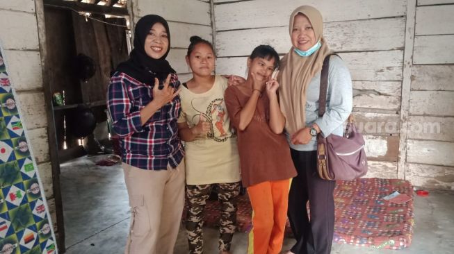 Kisah Miris 4 Kakak Beradik Difabel Hidup tanpa Orang Tua di Lampung Timur