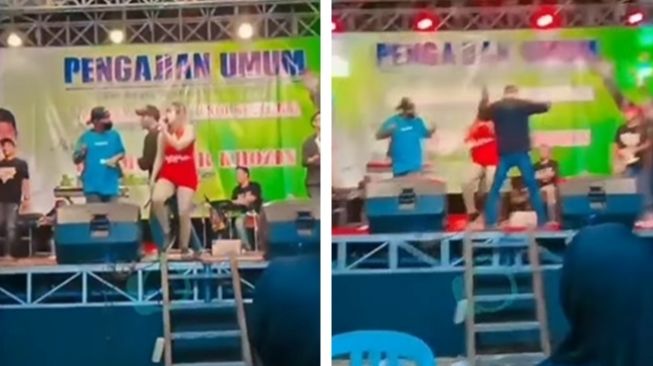 Kacau! Viral Panggung Dangdut Meriahkan Pengajian Umum, Penonton sampai Cuma Bisa Garuk-garuk Kepala