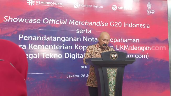 Menkop Bakal Jadikan Produk Olahan Daun Kelor hingga Minyak Atsiri Merchandise G20