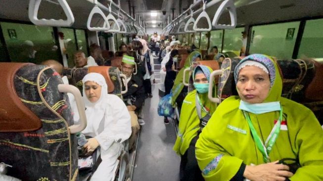 Pengalaman jemaah haji naik Bus Shalawat (Dok. MCH 2022)