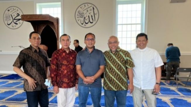 Wali Kota Makassar Danny Pomanto Mengunjungi Komunitas Muslim di Washington DC Amerika Serikat