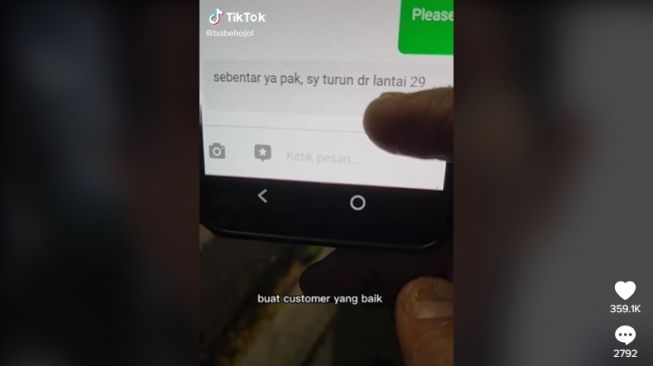 Driver Ojol Keluhkan Tingkah Customer dari Gedung Pencakar Langit, Warganet Ikut Geram