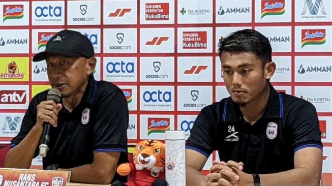 PSS Sleman Tanpa Empat Pemain Andalan, Pelatih RANS Nusantara FC Enggan Remehkan Strategi Seto Nurdiantoro