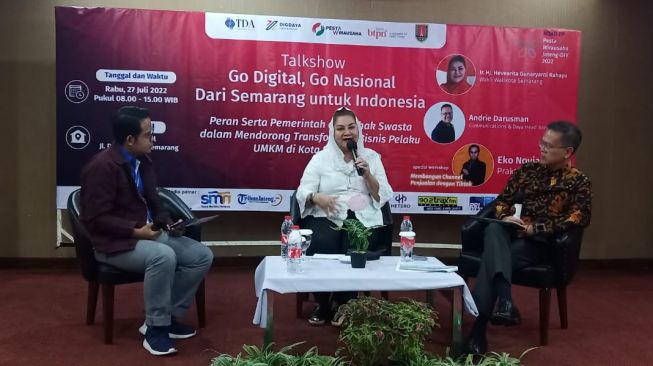 Pelaku UMKM Kota Semarang Diminta Tak Hanya Go Digital, Tapi Juga Bisa Bersaing di Internasional