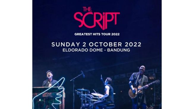 The Script Konser di Bandung pada 2 Oktober 2022, Tiket Presale Sudah Dijual