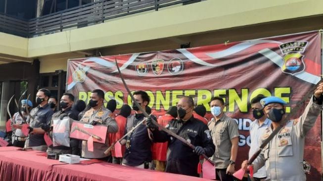 Bentrok Genk Motor Asal Cilegon dan Tangerang, Satu Orang Jadi Korban Pembacokan