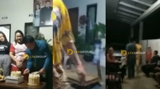 Viral Video Pria Membuat Keributan di Acara Ulang Tahun, Teriak sampai Membalikkan Meja