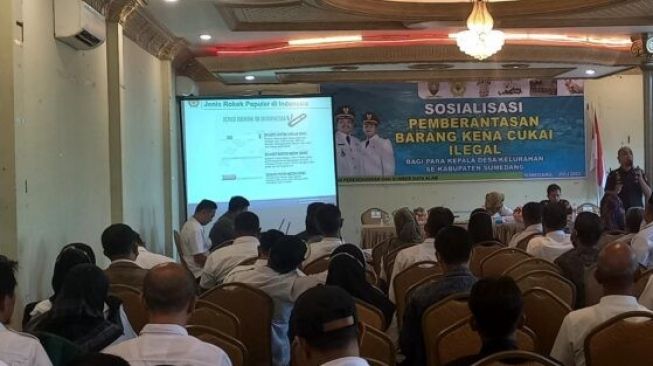 Peredaran Cukai Ilegal di Sumedang Cukup Tinggi