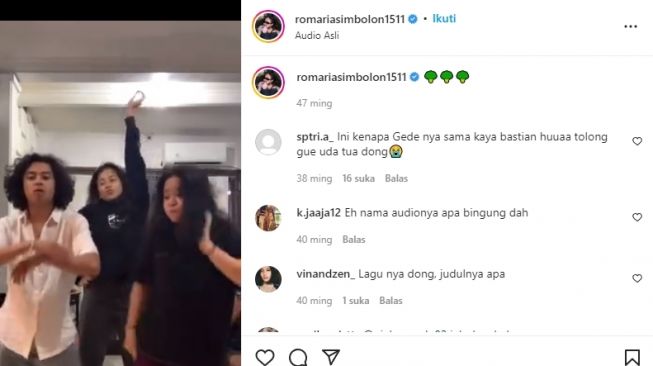 Seleb Akrab Sama Calon Ipar (instagram/@romariasimbolon1511)