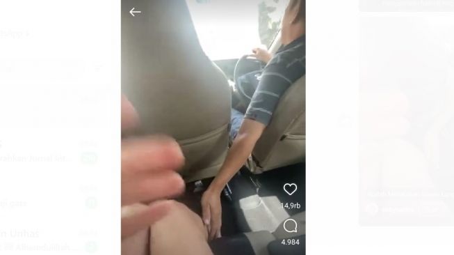 Viral, Driver Cabul Elus-elus Kaki Perempuan Cantik, Netizen Geram: Menangis Tidak Ada Gunanya
