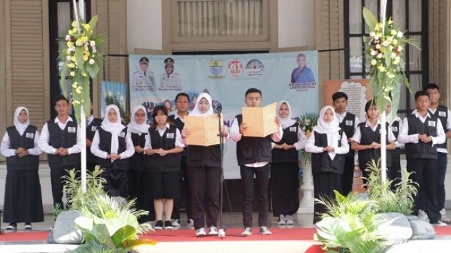 Bacakan Deklarasi Suara Anak, FAC Dapat Apresiasi dari Wali Kota Cirebon