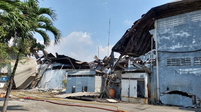 Penyebab Kebakaran di Pabrik Pakaian Dalam Tegal Alur Jakbar Belum Teridentifikasi, Polis: Masih Panas