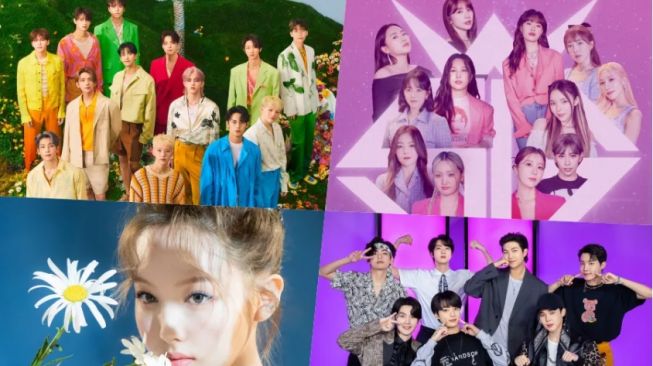 SEVENTEEN, WSG Wannabe, Nayeon TWICE hingga BTS Sukses Puncaki Circle Chart