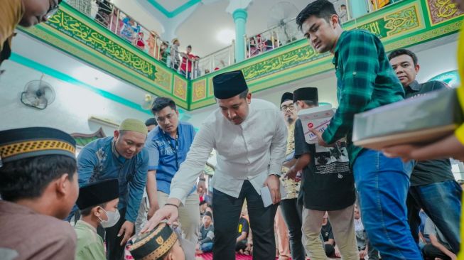 HIPMI Sumut Gelar Tasyakuran dan Penyantunan 1.000 Anak Yatim