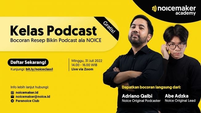 Kelas Podcast. [Noice]