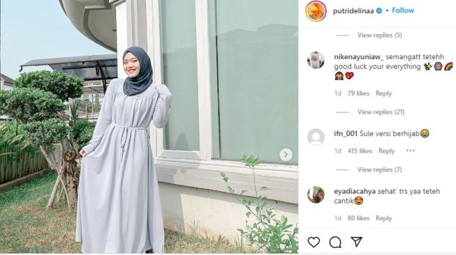 Liatin Kelakuan Mantan Emak Tiri? Putri Delina Diduga Sentil Nathalie Holscher