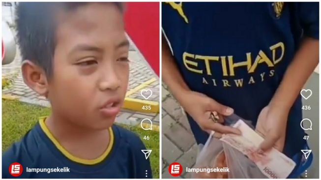 Viral Video Anak Kecil Penjual Keripik di Bandar Lampung Ditipu Pembeli Pakai Uang Palsu, Bikin Netizen Sedih