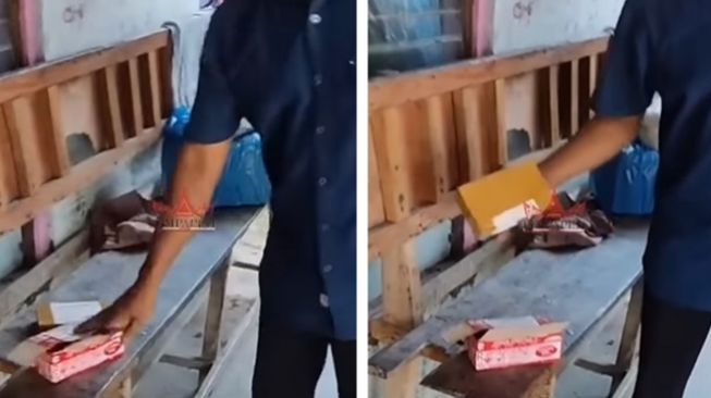 Bapak-Bapak Murka ke Kurir Usai Terima Paket, Sebut Beli HP Rp 56 Ribu Tapi yang Datang Bikin Sakit Hati