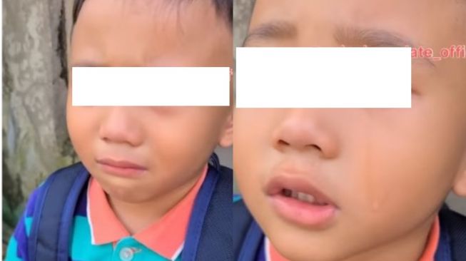 Pulang Sekolah Anak Nangis Mengadu Karena Semua Temannya Dijemput Ibu: Vinno Enggak Punya Mama