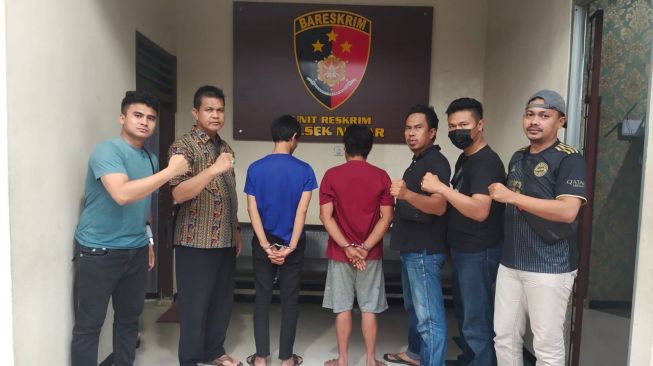 Dipakai Aktivitas, Dua Pria Asal Merak Batin Natar Ini Nekat Curi Motor 
