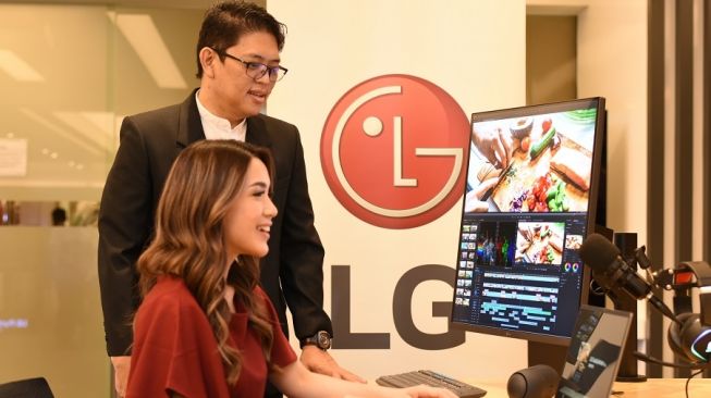 LG DualUp Monitor. [LG Electronics Indonesia]