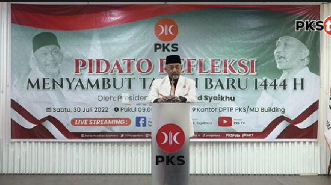 Panjatkan Doa pada Tahun Baru Islam 1444 H, Presiden: Mudah-Mudahan PKS Raih Kemenangan pada Pemilu 2024