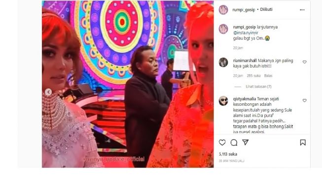 Terekam Wajah Sule Begitu Murung di Belakang Panggung Acara TV, Videonya Diserbu Netizen