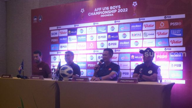 Sadar Bakal Dapat Teror Suporter Indonesia, Pelatih Vietnam U-16 Siapkan Mental Pemain