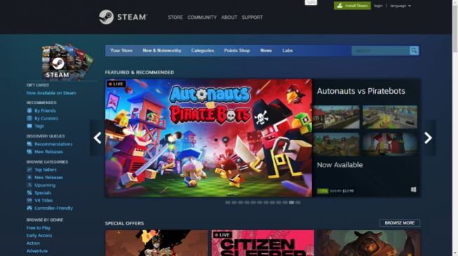 Apa Itu Steam? Diblokir Kominfo Karena PSE hingga Bikin Gamers Murka