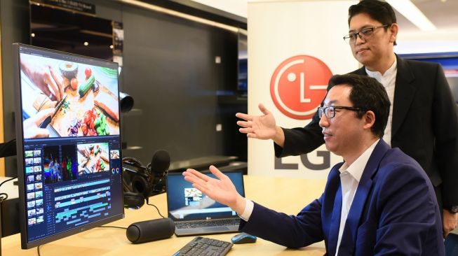 LG DualUp Monitor. [LG Electronics Indonesia]