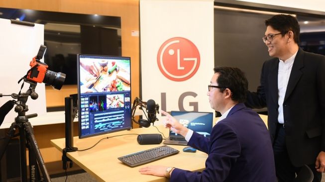 LG DualUp Monitor. [LG Electronics Indonesia]