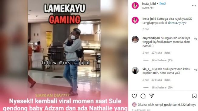 Viral Momen Nathalie Holscher dan Sule Jalan Bareng, Netizen Doakan Kembali Rujuk