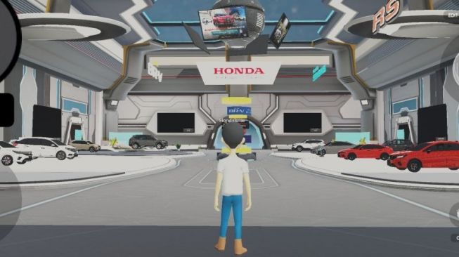 Honda Bangun Showroom di Metanesia, Dunia Metaverse Milik Telkom