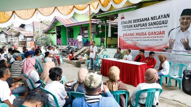 OMG dan Nelayan Kalbar Beri Dukungan untuk Ganjar Pranowo