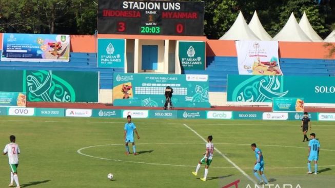 Hasil Sepak Bola CP ASEAN Para Games 2022: Indonesia Cukur Myanmar 5-1