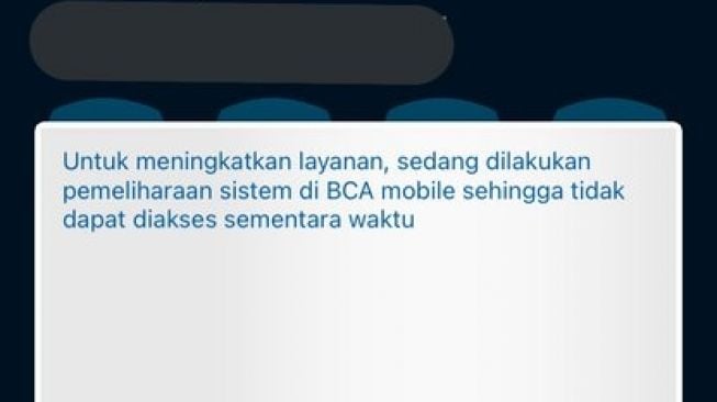 MBanking BCA Error, Ini Penyebab dan Cara Mengatasinya