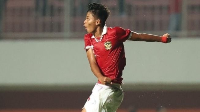 Arkhan Kaka jadi bintang kemenangan timnas Indonesia U-16 di laga perdana Piala AFF U-16 lawan Filipina U-16. (Instagram/pssi)