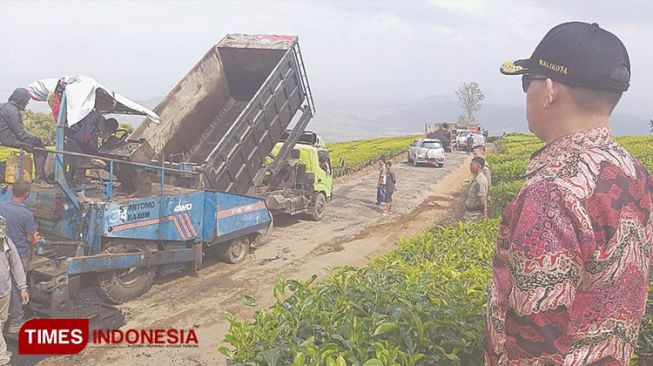 Pemkot Pagaralam Bangun Infrastruktur Hingga Daerah Pelosok