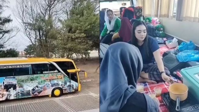 Bus Disulap Berasa Rumah, Nyaman Dipakai Tidur sampai Bisa Masak di Dalamnya