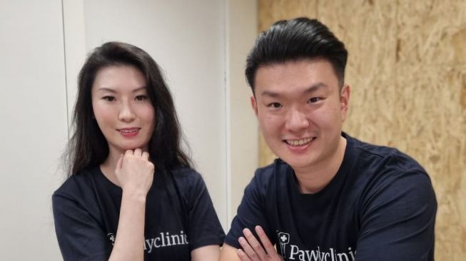 Tong Junyong  dan Rachel Tong, Co-Founder Pawlyclinic 