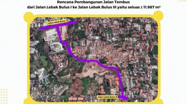 Penataan Kawasan Fatmawati, Pemprov DKI Bangun Jalan Tembus Dekat Rumah Anies